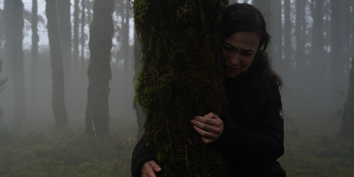 "Llanto maldito" cuenta la historia de Sara y Óscar, quienes van con sus hijos a una cabaña en el bosque donde una presencia paranormal los atormenta. / Cortesía: Dynamo