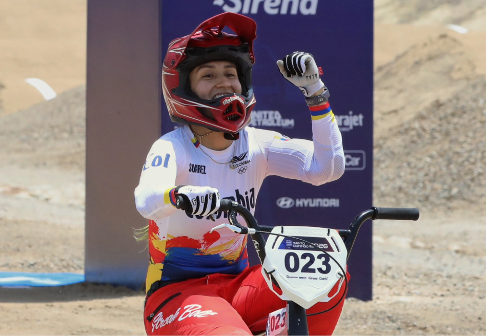Valentina Muñoz se quedó con la medalla de oro en Santo Domingo 2026.