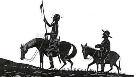Don Quijote se aventura sobre las tablas en Grecia, la cuna del teatro