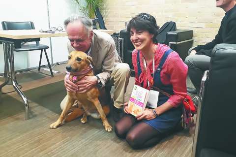 La primera dama de la Feria del Libro