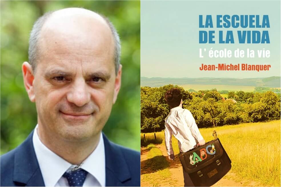 El francés Jean-Michel Blanquer recibió el Dcotorado Honoris Causa en Ciencias Sociales. Su obra "La esencia de la vida" es un repaso de su experiencia en embajadas y en su tiempo de docente. / Cortesía Unisimón