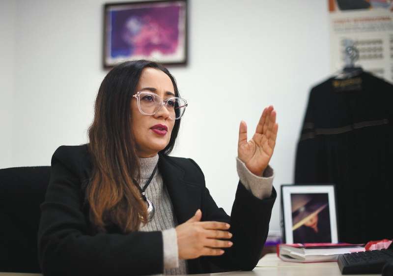 Alexandra Valencia advierte: “(Pedí examinar) las expresiones usadas por el postulado Mancuso cuando se refirió a la suscrita, al momento de apelar la decisión (de ratificar una orden de captura) en términos que considero peligrosos e intimidantes”.