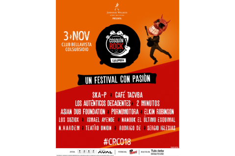 Cosquín Rock Colombia: Estos son los artistas que se presentarán en 2018