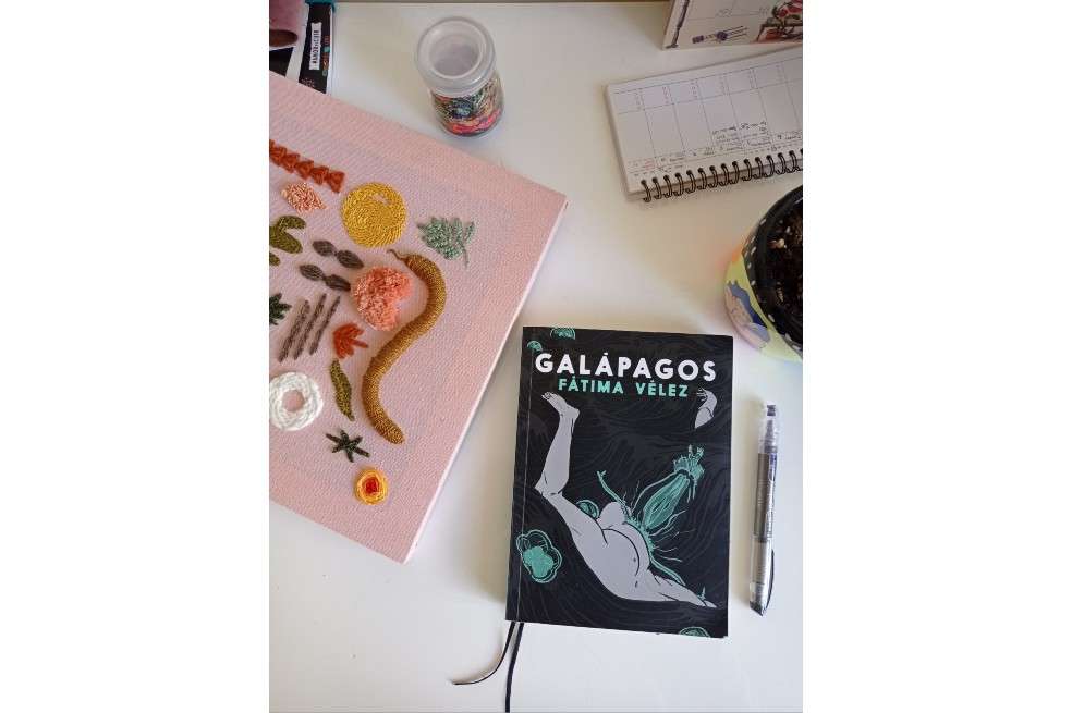 Fátima Vélez, autora de "Galápagos", ha publicado los libros de poesía "Casa Paterna", "Del porno y las babosas" y "Diseño deinteriores". / Laura Arenas