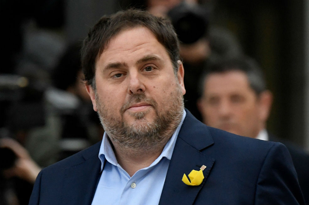 Oriol Junquera, exvicepresidente de Cataluña. / AFP