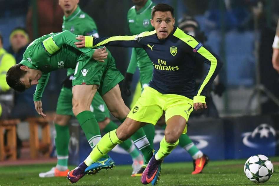 Alexis Sánchez, actual jugador de Arsenal. Foto: EFE