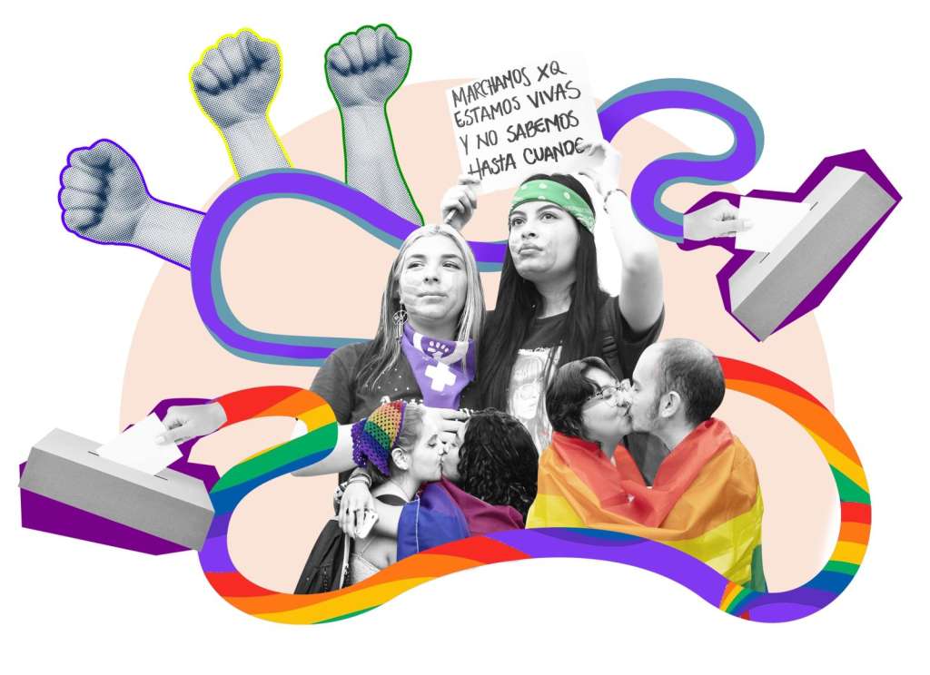 El próximo gobierno recibirá avances en derechos, pero también brechas y deudas pendientes frente a las violencias de género y por prejuicio.