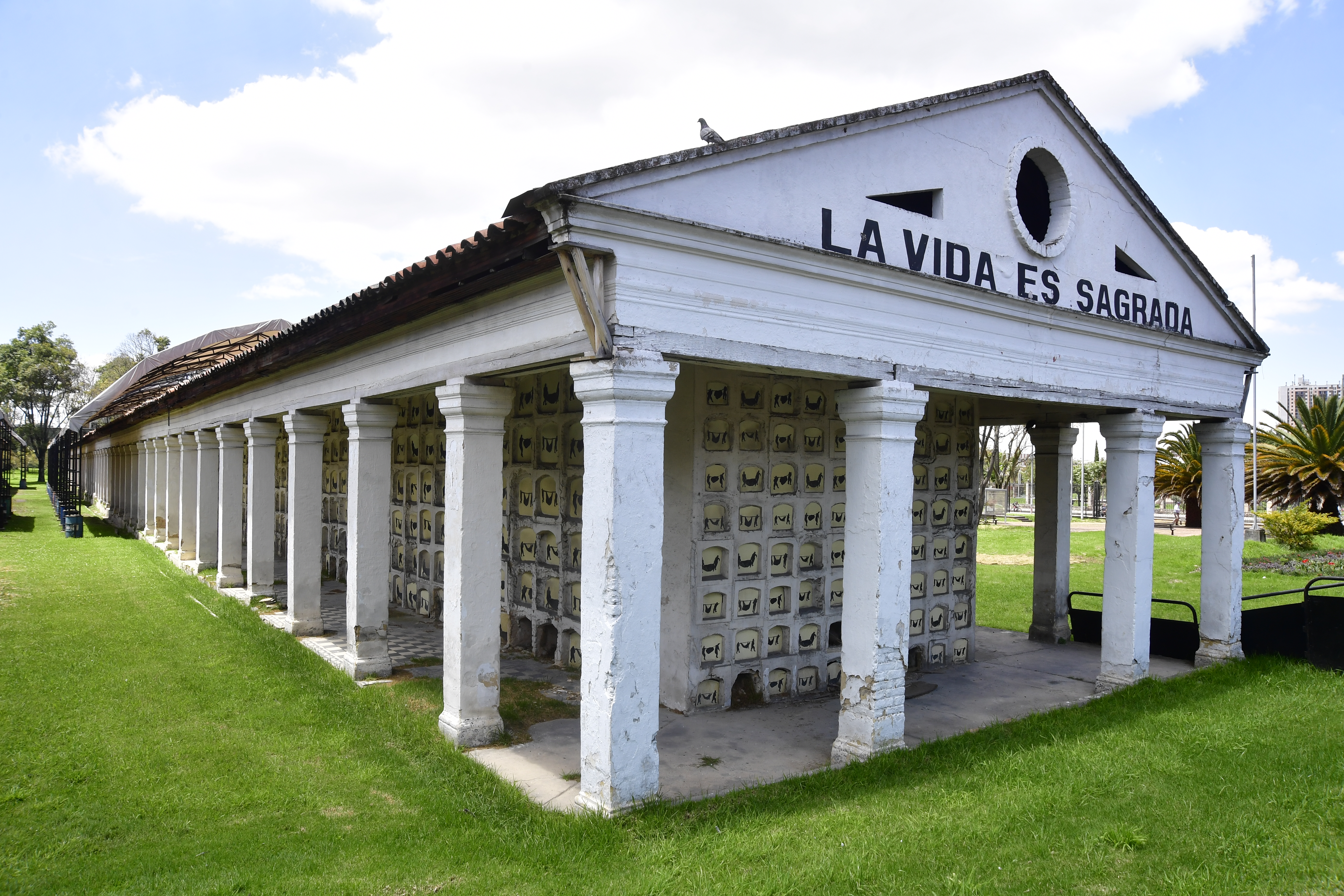 Exposición de la artista Beatriz González ubicada en el Cementerio Central