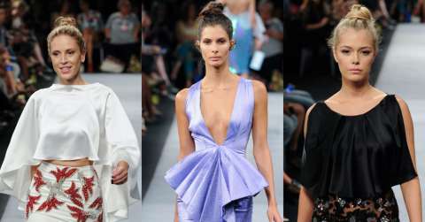 Brillo y elegancia en la pasarela de Andrés Pajón
