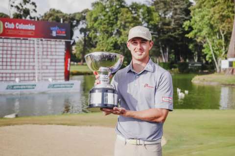 Ethan Tracy, campeón del Club Colombia Championship