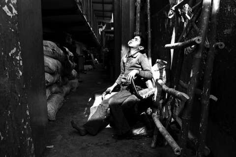 Sueños de la calle, la exposición del niño de la calle de India