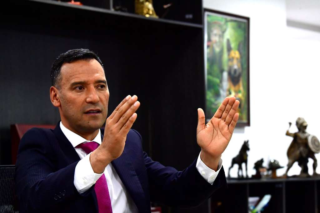 Ministro de Defensa Nacional, en entrevista.