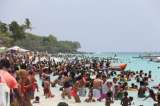 Proponen cobrar entrada a Playa Blanca en la Isla de Barú