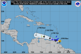 Ideam advierte sobre ciclón tropical que transitará por la costa Caribe
