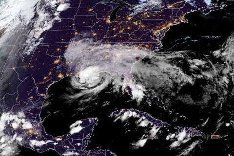 Tormenta Francine causa apagones e inundaciones en Luisiana, Misisipi y Alabama