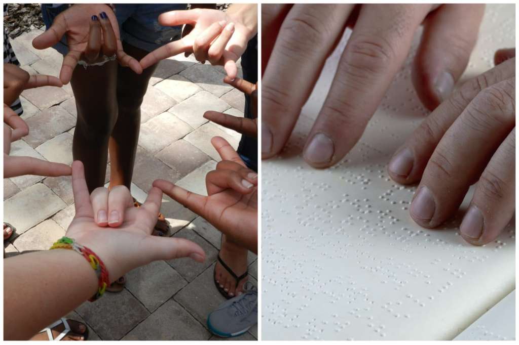 Son diez los cursos que ofrece BiblioRed para aprender lengua de señas colombiana, braille.