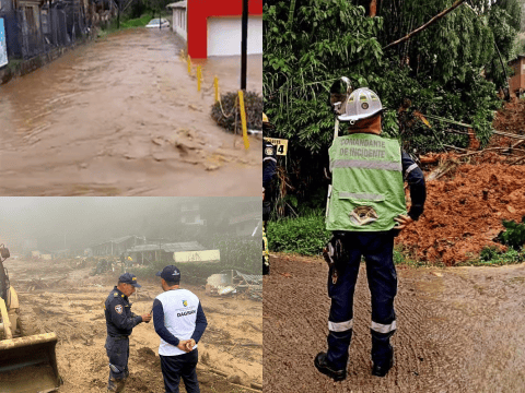 Fuertes lluvias en Antioquia han causado emergencias en 47 municipios