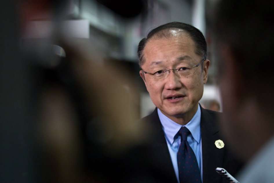 Jim Yong Kim, presidente del Banco Mundial. / Bloomberg News