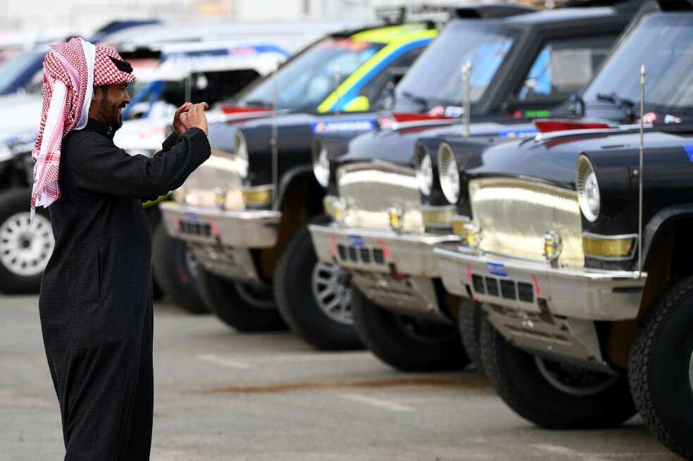 En los próximos cinco años el Rally Dakar se correrá en Arabia. / AFP