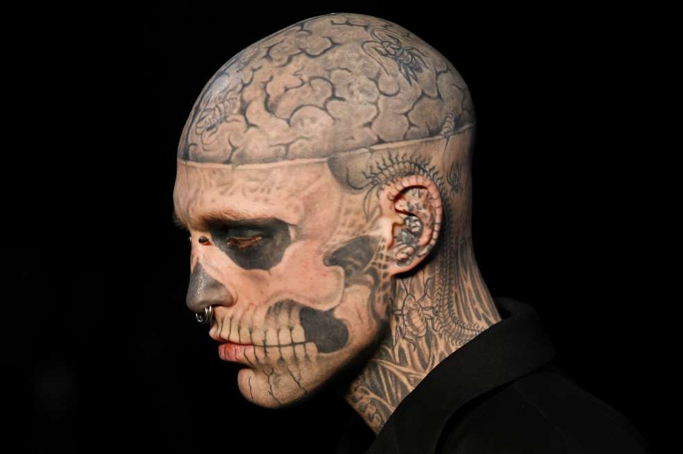 Zombie Boy. / François Guillot / AFP