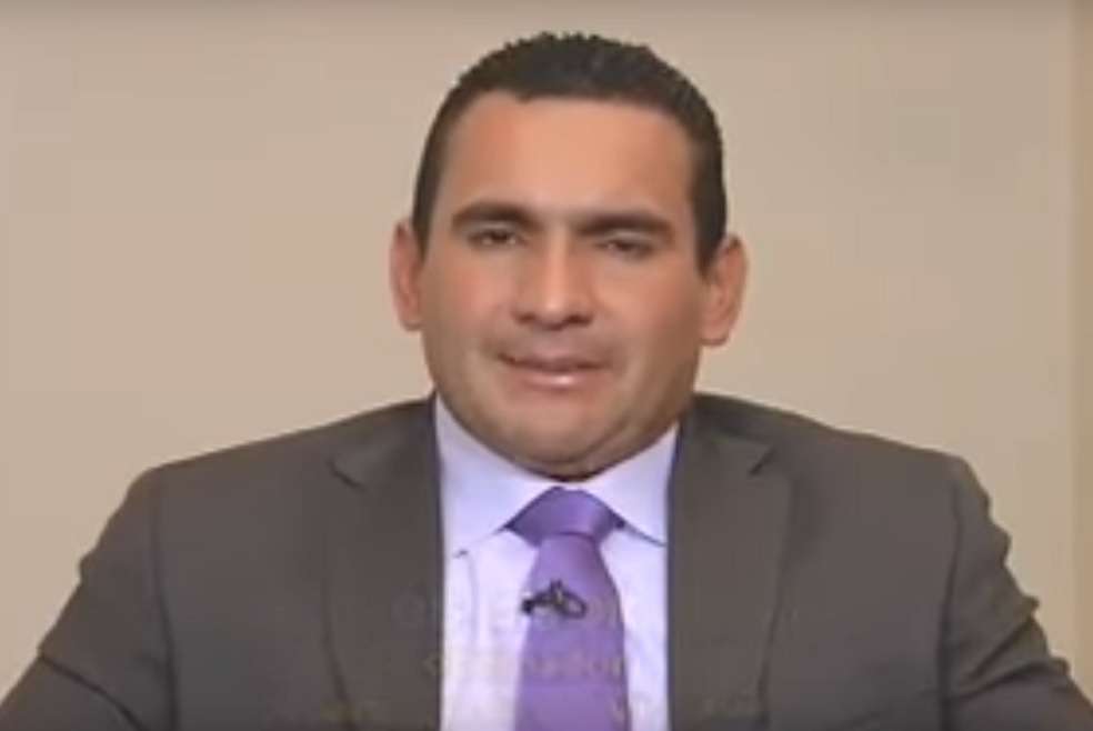 Sergio Andrés Espinosa Flórez, gobernador del departamento de Vichada entre 2012 y 2015. / Tomada de You Tube
