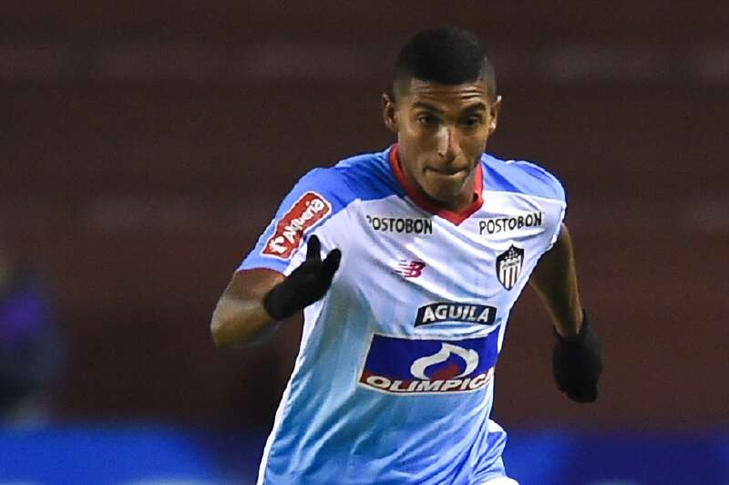 Gabriel Fuentes debutó el 30 de abril de 2018 con la camiseta del Júnior, contra Atlético Nacional. / Getty Images