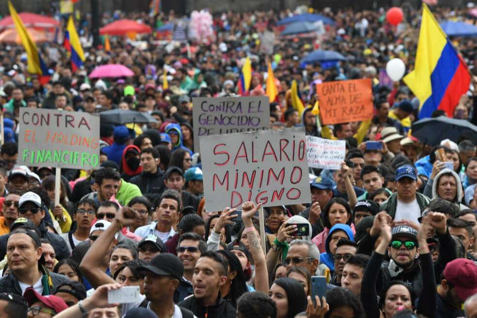 A partir de las 9:00 de la mañana de hoy, el Comité Nacional de Paro convocó a la ciudadanía para continuar con las movilizaciones desde puntos como el Parque Nacional o el Parque de los hippies.
/ Gustavo Torrijos /El Espectador