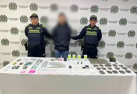 Así cayó alias ‘NN’, conocido como el zar de las drogas sintéticas en Soacha