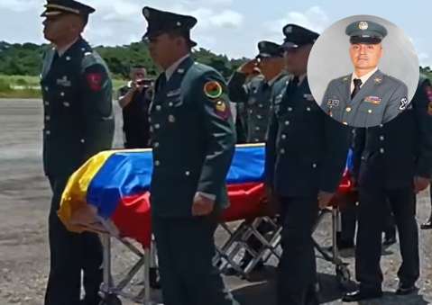 Atentado Arauca: trasladan el cuerpo del sargento Fabio Zúñiga a Popayán