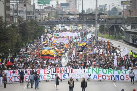 El lunes reinician las mesas de diálogo con los estudiantes