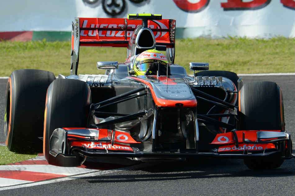 Sergio Pérez, piloto mexicano de McLaren.