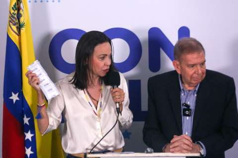María Corina Machado y Edmundo González: se desmarcan del diálogo pero no serán un obstáculo