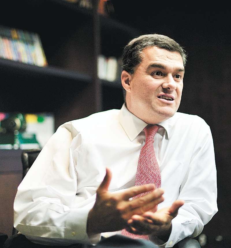 Carlos Raúl Yepes, expresidente de Bancolombia. / Luis Ángel