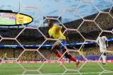 Vea el gol Jhon Arias con el que Colombia abrió el marcador en partido contra Ghana: video