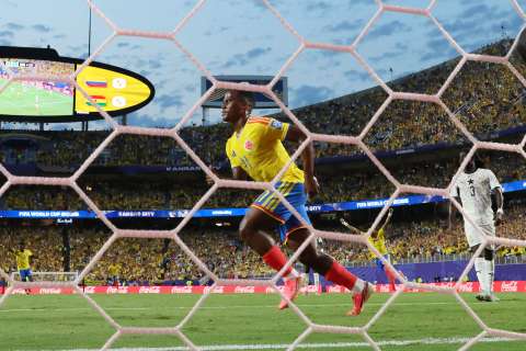 Vea el gol Jhon Arias con el que Colombia abrió el marcador en partido contra Ghana: video