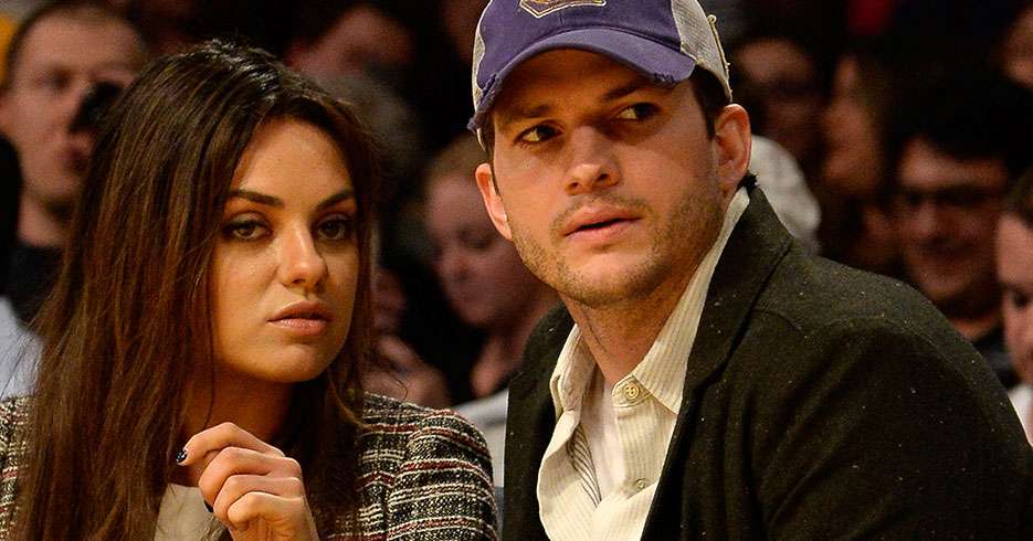Mila Kunis y Ashton Kutcher, amor a flor de piel