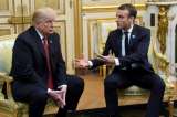 Con tensión entre presidentes de Francia y EE.UU. se conmemora armisticio