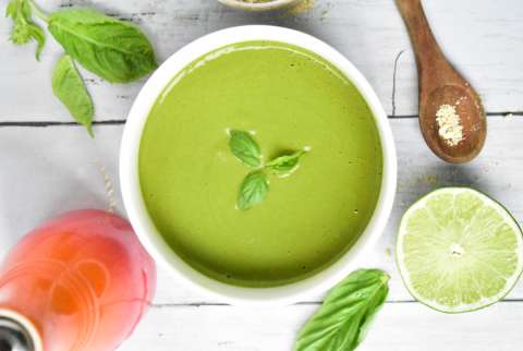 Fácil y rápido: la receta de salsa pesto cremosa para pasta