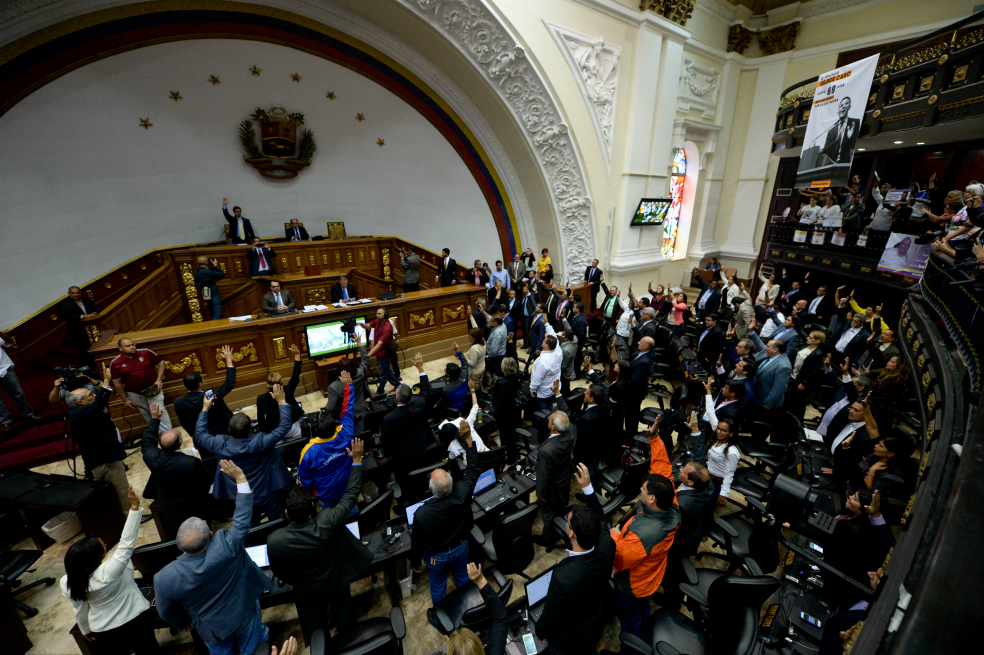 Parlamento de Venezolano. / AFP.
