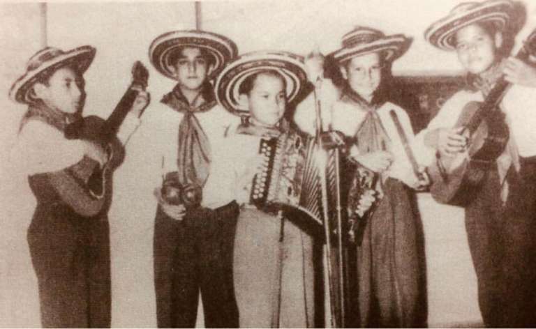 Alfredo Gutiérrez, el 'Niño prodigio' del acordeón.