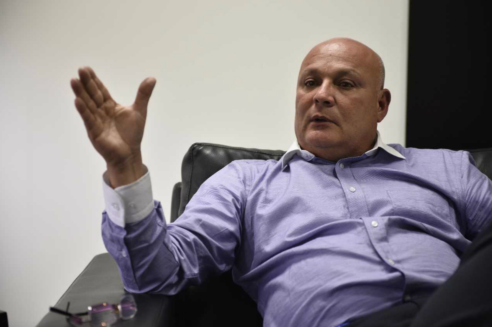 Otto Polanco, director de la Autoridad Nacional de Acuicultura y Pesca. / Daniel Álvarez.