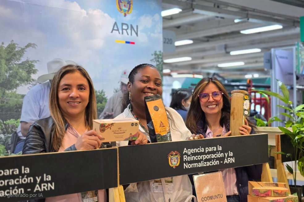 La ARN y la FAO resaltan en Agroexpo el potencial del campo colombiano como motor de desarrollo, reconciliación y sostenibilidad.