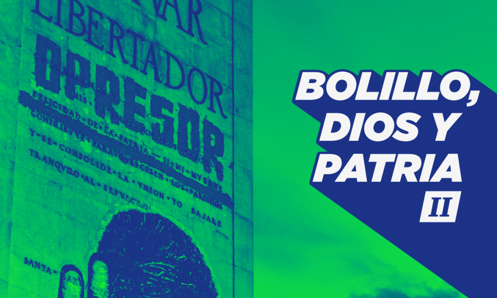 Portada del informe Bolillo, Dios y Patria II, de Temblores ONG.