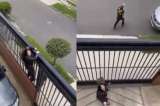 Mujer entró a robar a un edificio en Bogotá y quedó atrapada cuando iba a escapar