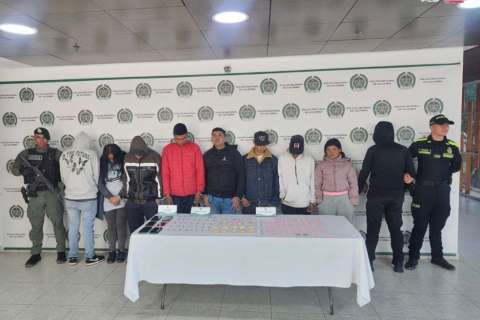 Fiscalía imputa cargos a nueve integrantes de “Los Paisas” por homicidios en Cundinamarca