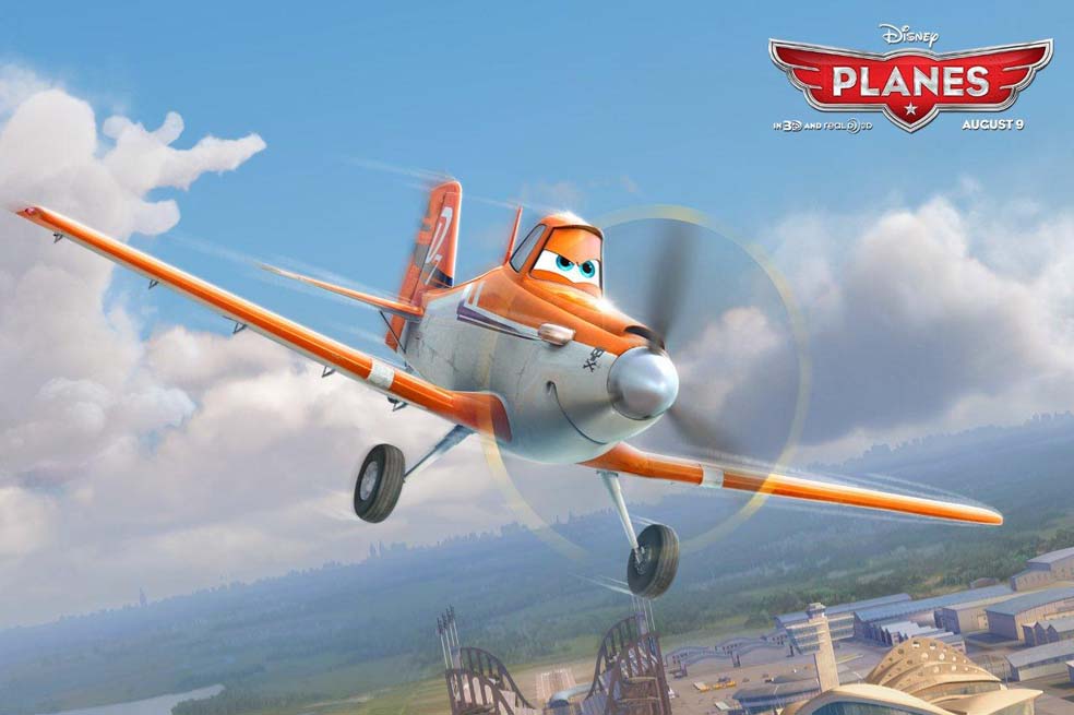 Un avión fumigador, que no vuela más allá de los 300 metros de altura, inspiró la creación del personaje de Dusty. / Disneytoon Studios