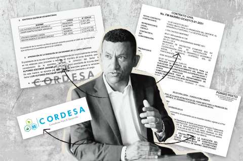 El Gobernador de Nariño entregó proyectos por más de 15 mil millones a su exsocio