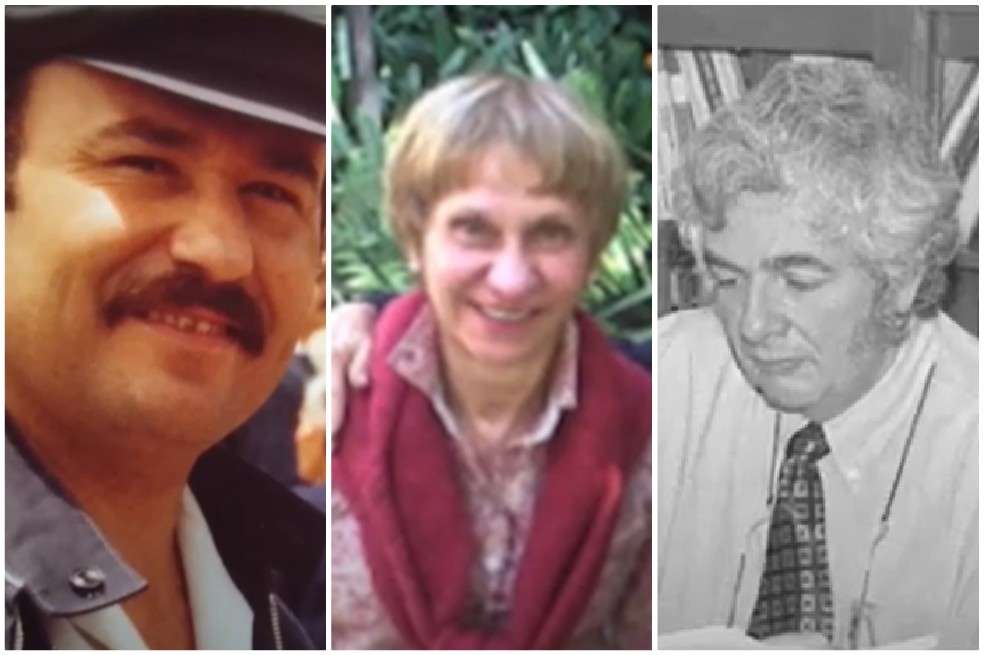 Abel Rodríguez (QEPD), Margarita Peña y Moisés Wasserman.