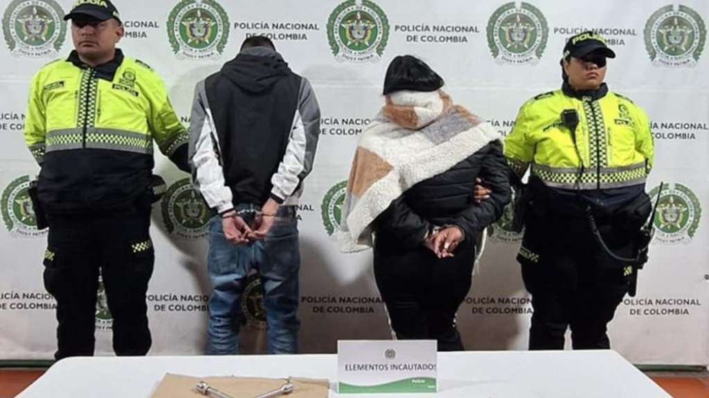 Los capturados tenían objetos contundentes en la mano.