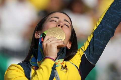 Nuestros deportistas y su orgullo de representar a Colombia en el exterior